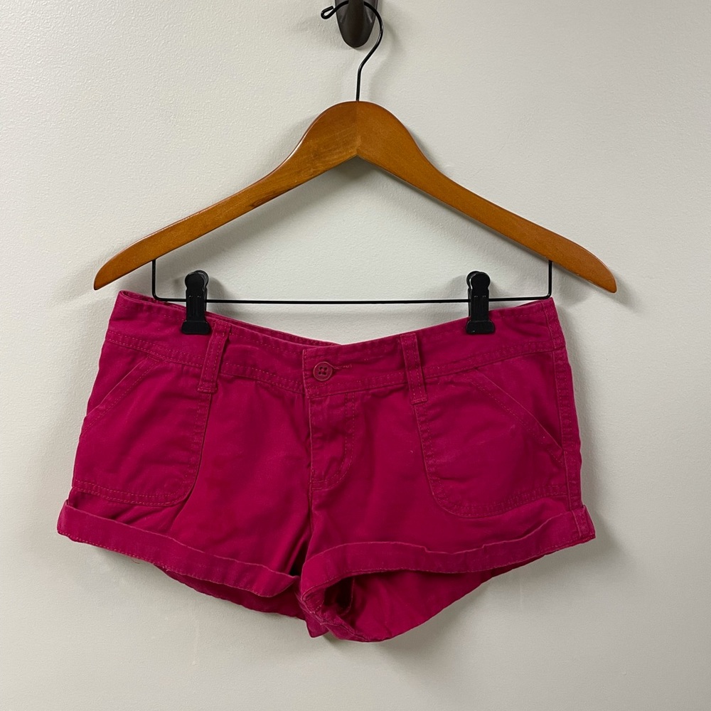 Pink/Maroon Shorts